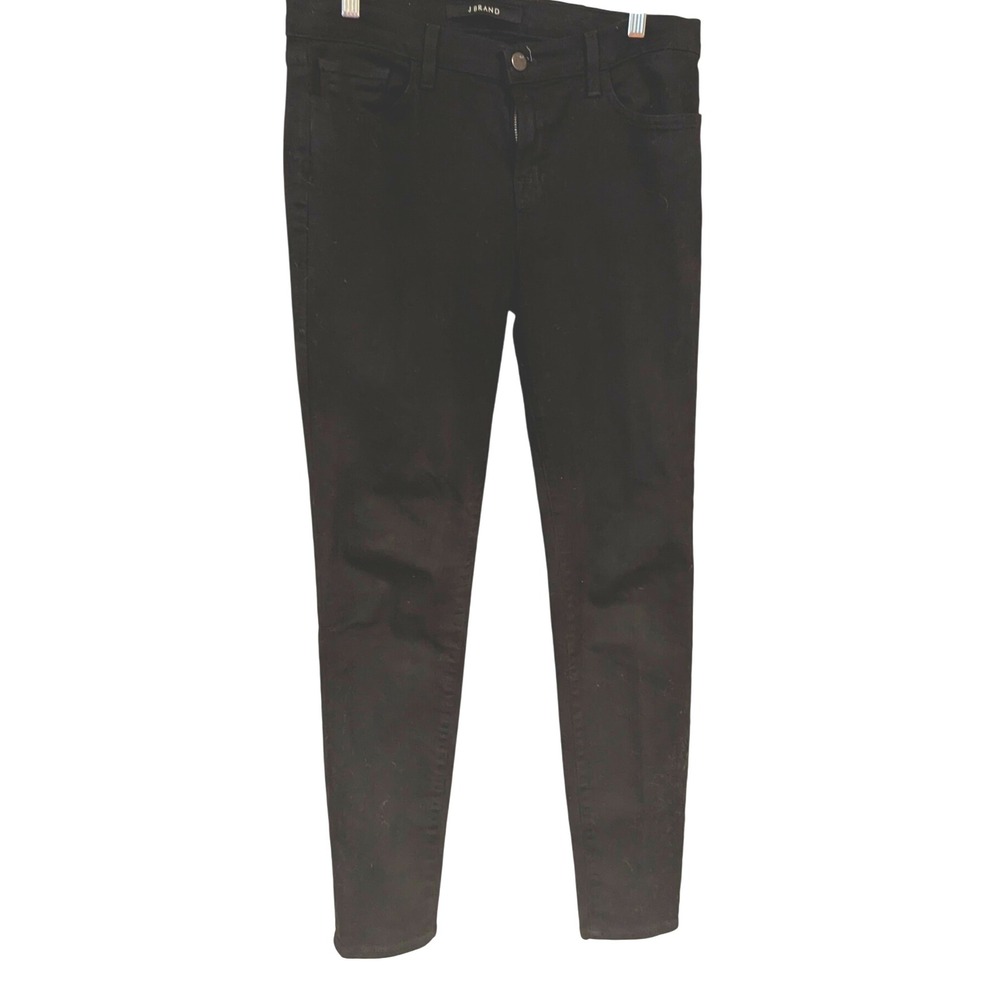 J Brand Skinny Leg Shadow Black Jeans Women's‎ Size 30 Rock Luxury Basic